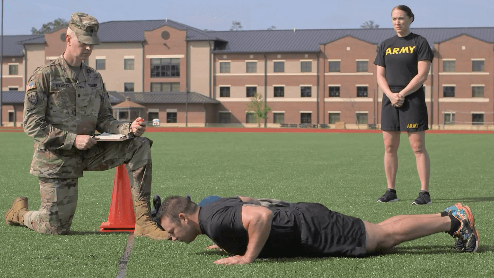 ACFT Hand-Release Push-Up demonstration