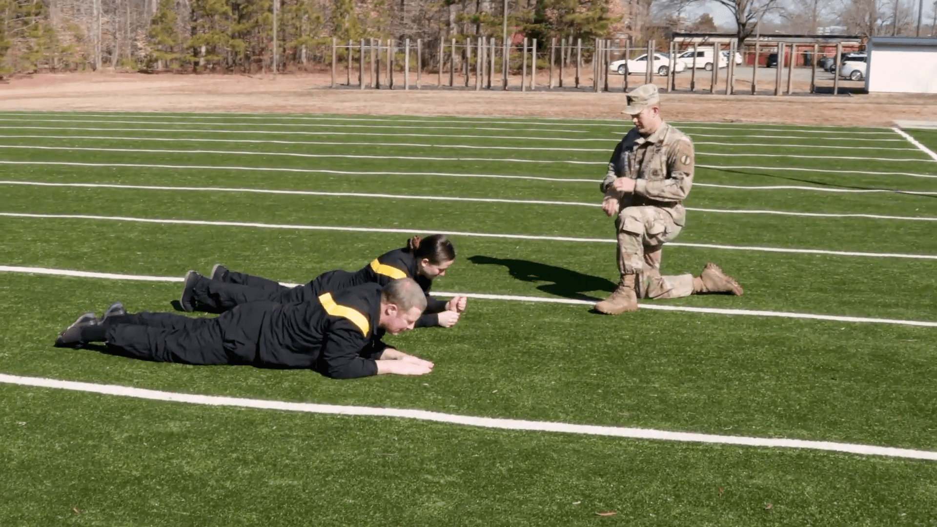 ACFT Plank demonstration
