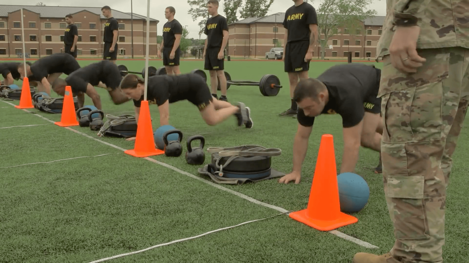 ACFT Sprint-Drag-Carry demonstration
